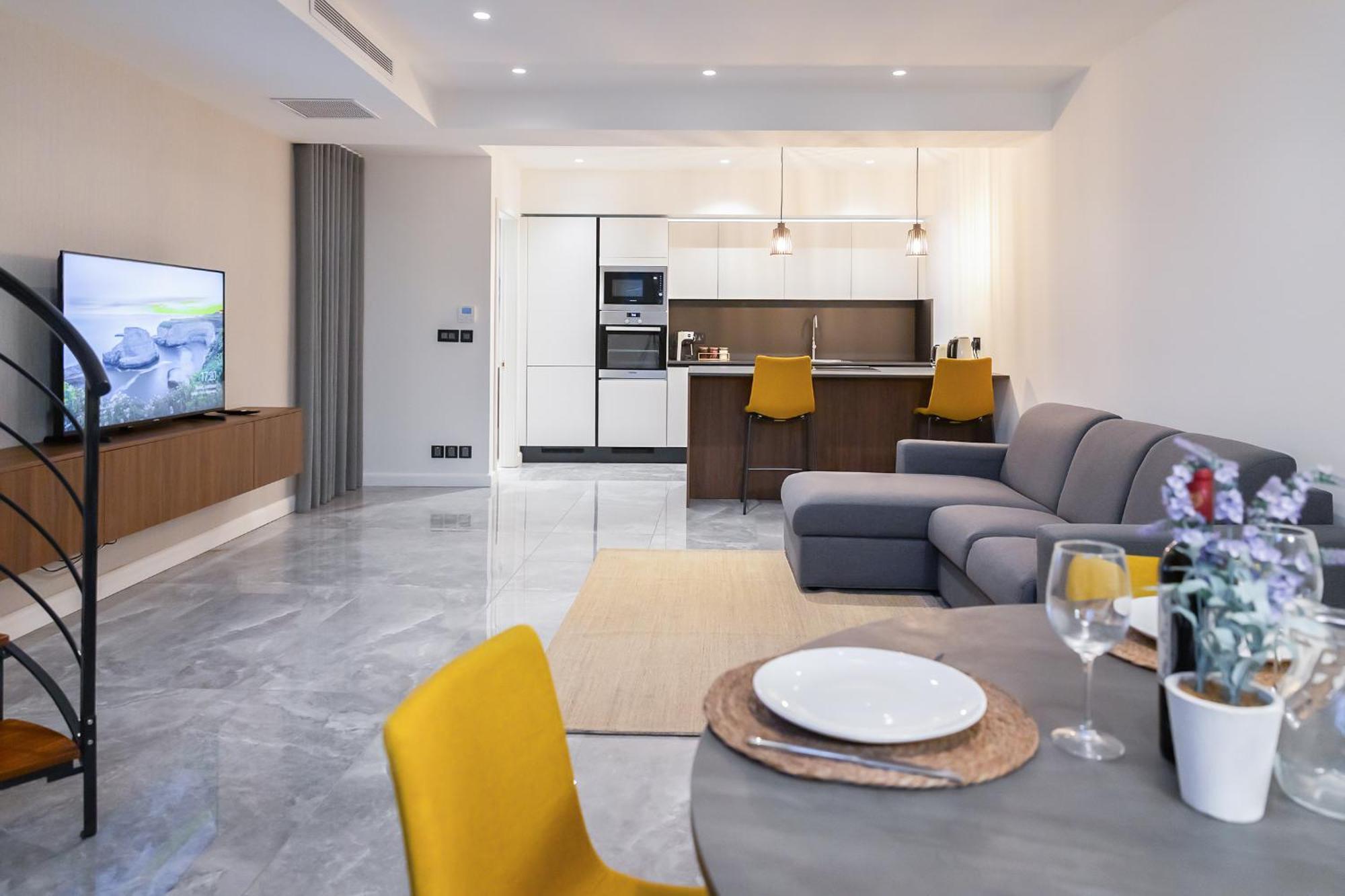 Florette Suite 1Br With Stunning Lounge Terrace By Arcobnb Floriana Exterior foto