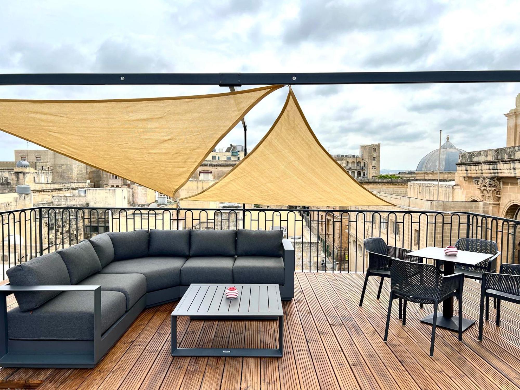 Florette Suite 1Br With Stunning Lounge Terrace By Arcobnb Floriana Exterior foto