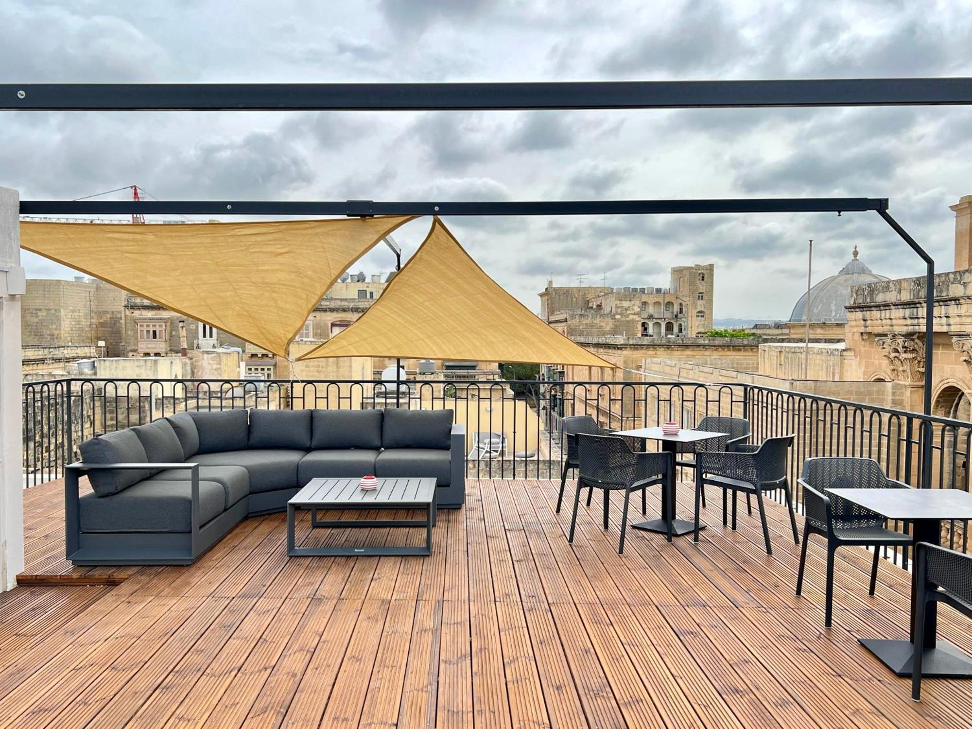 Florette Suite 1Br With Stunning Lounge Terrace By Arcobnb Floriana Exterior foto