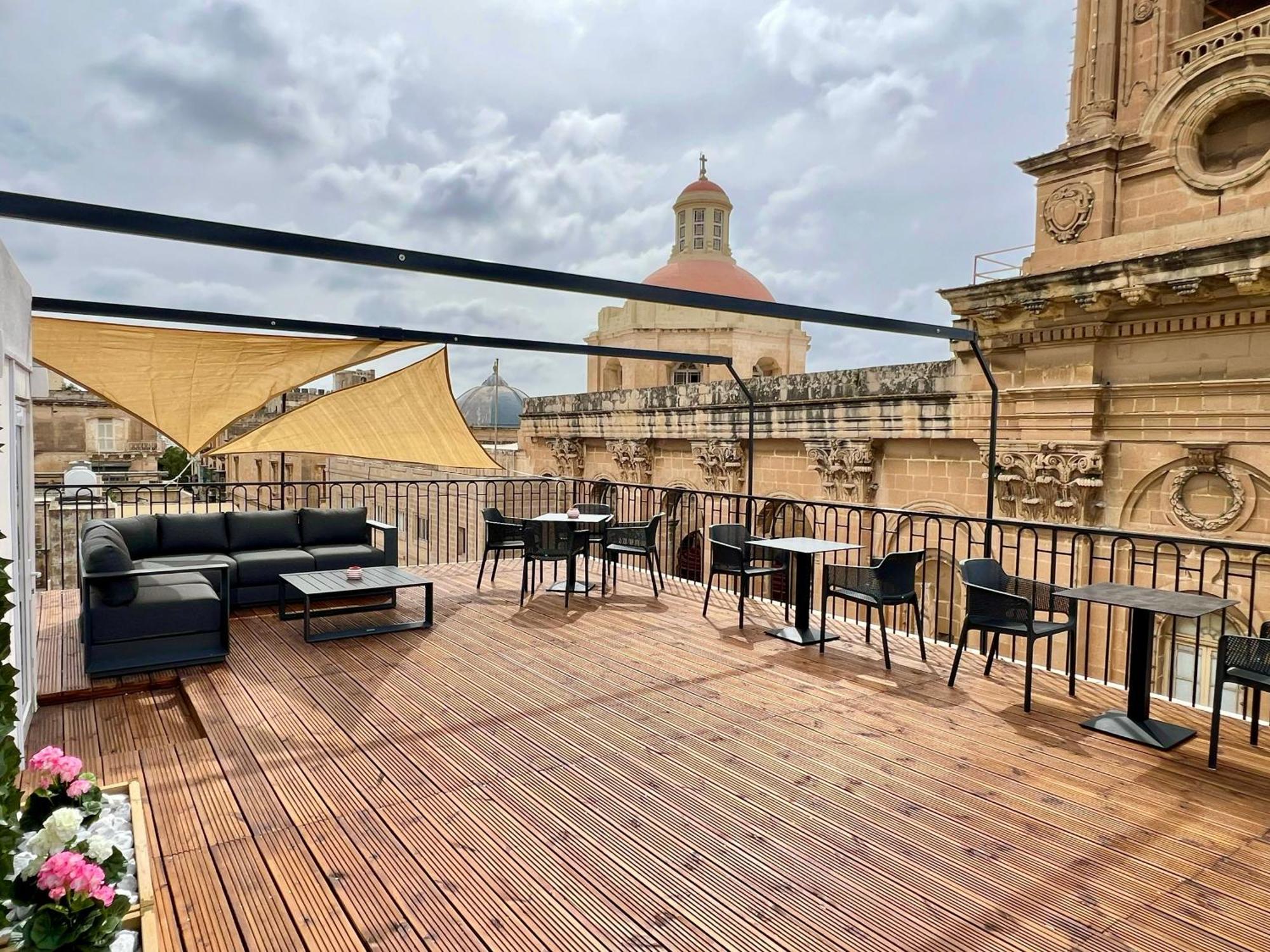 Florette Suite 1Br With Stunning Lounge Terrace By Arcobnb Floriana Exterior foto